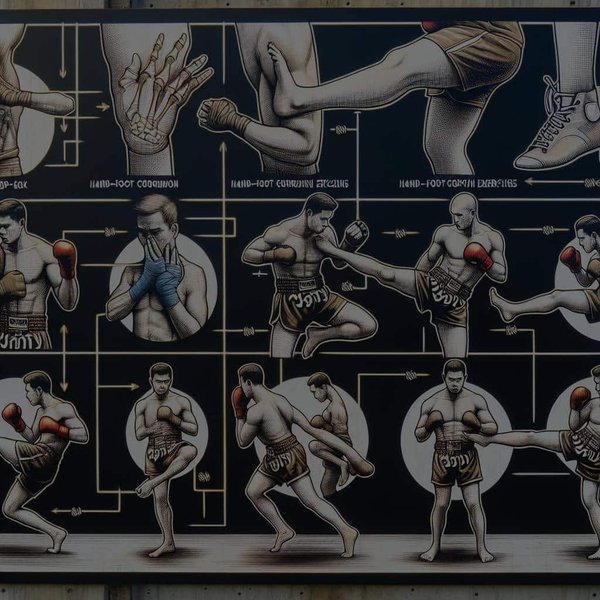 Quels sont les exercices de coordination main-pied spécifiques à la boxe thaïlandaise pour les non-combattants?